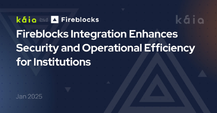 Kaia Integrates Fireblocks to Boost Web3 Security and Scalability