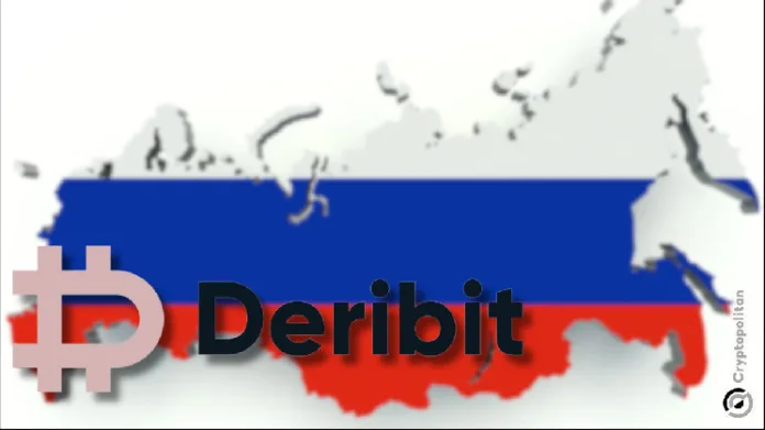 Deribit crypto derivatives exchange leaving Russia to comply with EU sanctions