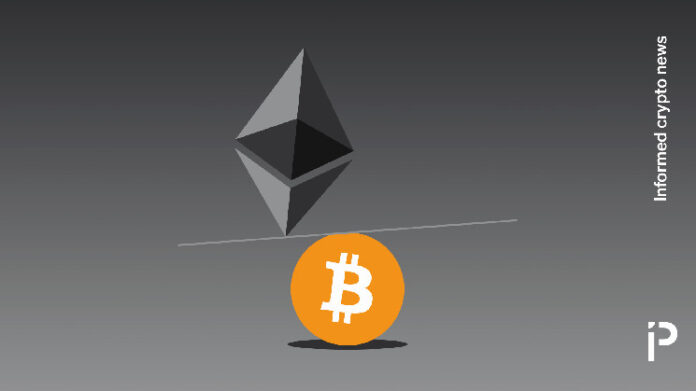 Ethereum still struggling to break 0.03 per bitcoin level