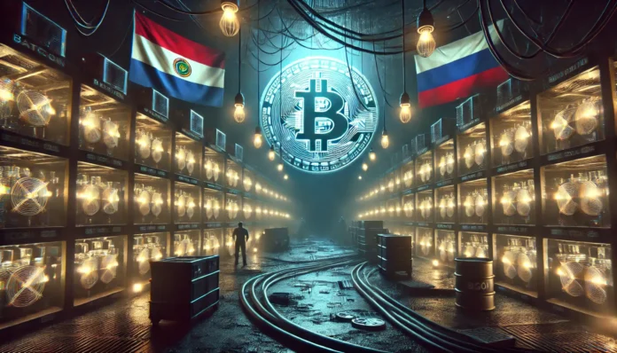 To the Paraguay, Russia illegal miners of Bitcoin 
