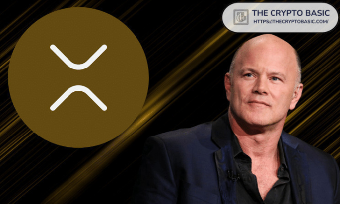 Why XRP Still Relevant Over the Years, Billionaire Mike Novogratz Identifies Major Factor