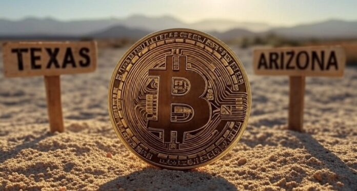 What have the Governors of Texas and Arizona said about Bitcoin?
